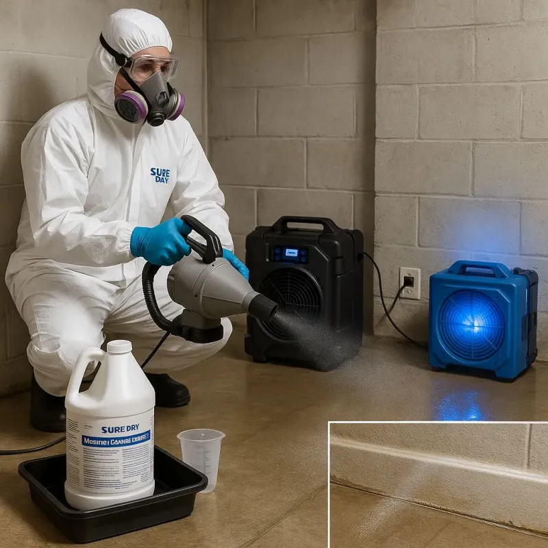 Sanitization and Odor Removal process in North Yelm, WA