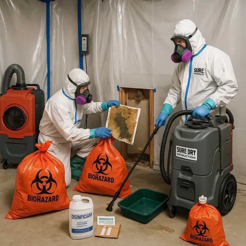 Contaminated Water Handling Protocols process in North Yelm, WA